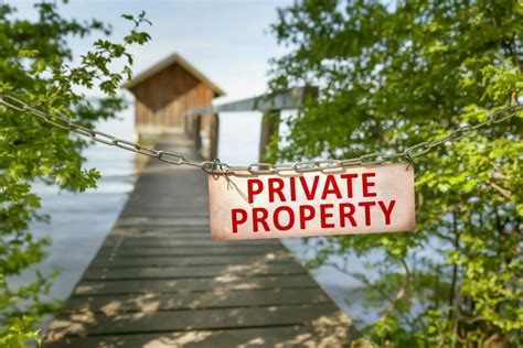Private property .